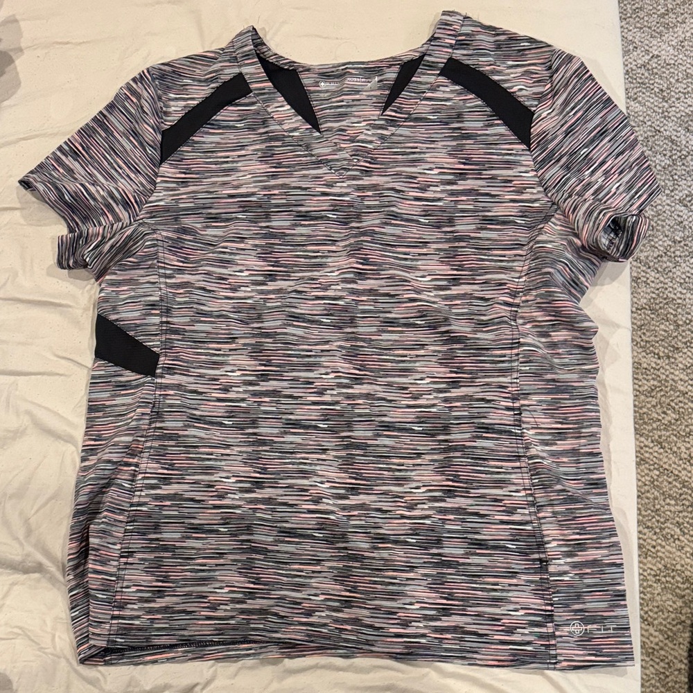 White Cross Women's Multicolor Short Sleeve Tee